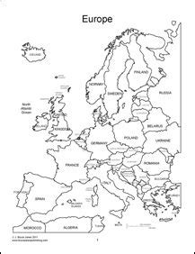 Europe Printable Coloring Pages