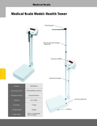 BMI Weighing Scale - Precision Industrial Scale Co. Limited