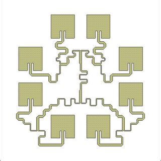 8-elements linear array microstrip antenna. | Download Scientific Diagram