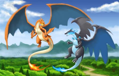 Mega Charizard Clash by Mang0l0v3r on DeviantArt