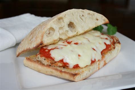 Everyday Entertaining: Chicken Parmesan Sandwich - Lunch - Recipes