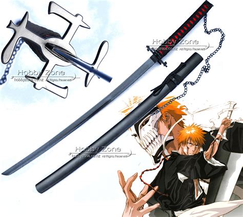 Bleach Ichigo Kurosaki Bankai Tensa Zangetsu Mugetsu Sword | Hobby Zone