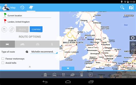 ViaMichelin Route planner,maps - Android Apps on Google Play