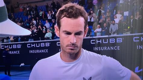 Andy Murray gives hilarious comeback during his post-match interview ...