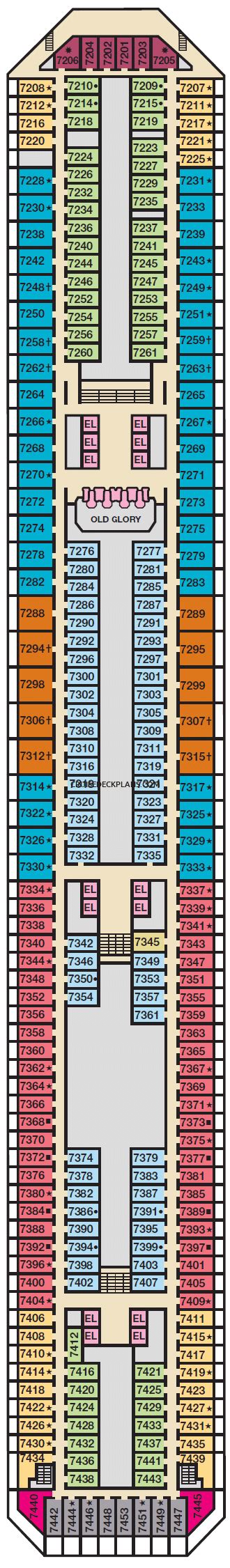 Carnival Cruise Ship Glory Floor Plan | Viewfloor.co