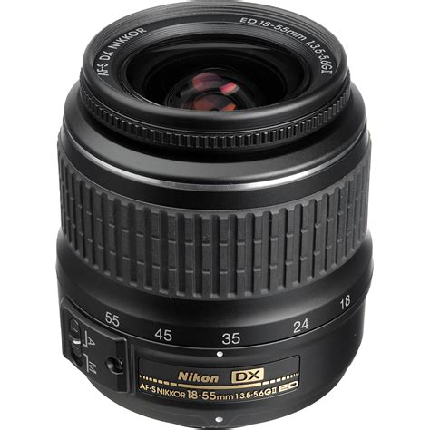 Nikon AF-S DX Zoom-NIKKOR 18-55mm f/3.5-5.6G ED II Lens 2170 B&H