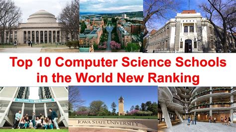 10 Best Computer Science Schools in the World New Ranking - YouTube