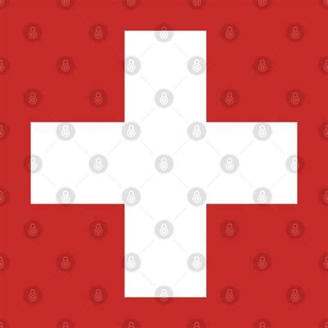 Switzerland Flag - Swiss Cross - Switzerland - T-Shirt | TeePublic