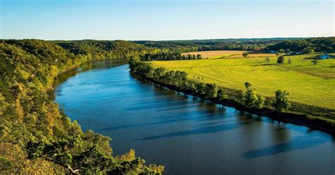 Hike to the Osage River overlook at Painted Rock Conservation Area, 3330 Missouri 133