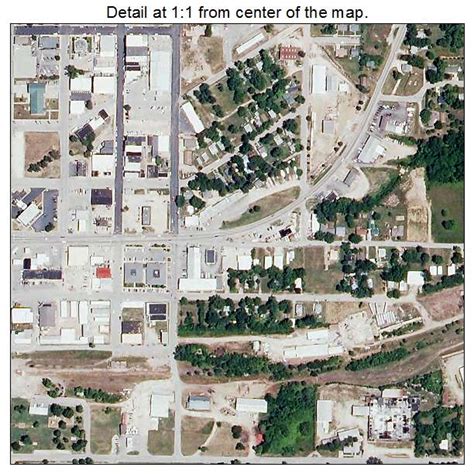 Aerial Photography Map of Eldon, MO Missouri