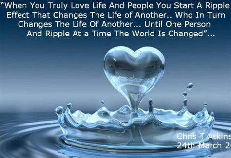 Ripple Effect Quotes And Sayings. QuotesGram