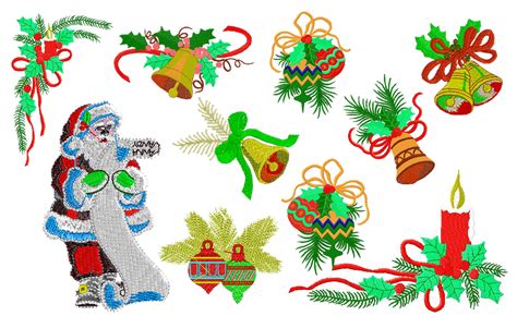 10 4X4 Christmas Embroidery Designs – Free Machine Embroidery Designs