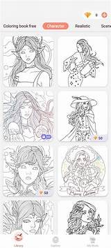 Descargar My Coloring Book 2374 APK Gratis Para Android sketch template