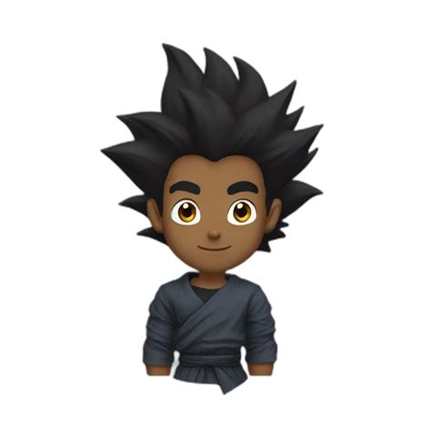 Goku black rose | AI Emoji Generator