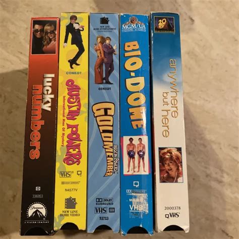 LOT OF 5 VHS Bundle Funny Comedy Movies Austin Powers and More $10.00 - PicClick