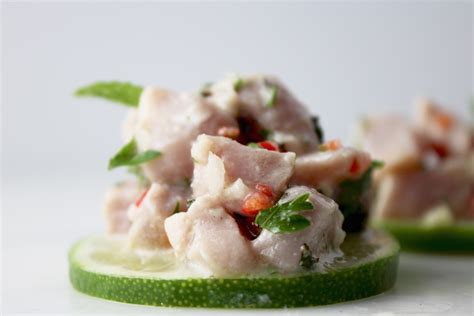 Spicy Tuna Ceviche | My Delicious Blog