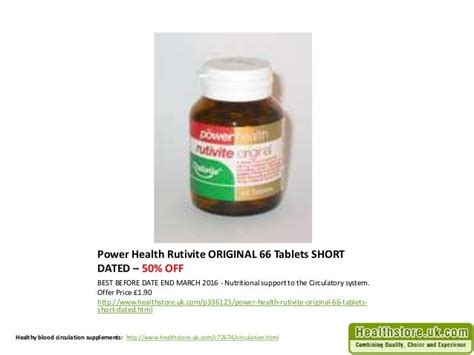 Healthy Blood Circulation Supplements from Country Living Limited