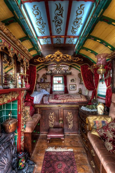 17+ best images about Gypsy Caravans on Pinterest | Gypsy caravan, Gypsy caravan interiors and ...