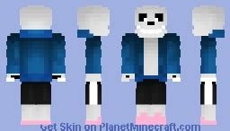 Sans MC Skin Minecraft Skin