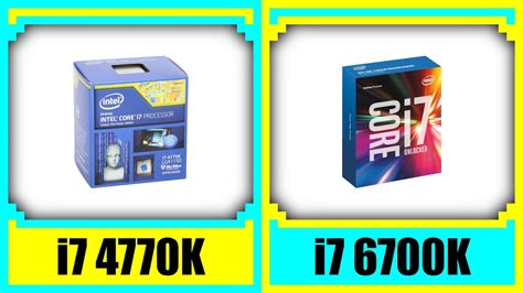 i7 4770K vs i7 6700K | RTX 3070 Ti - YouTube