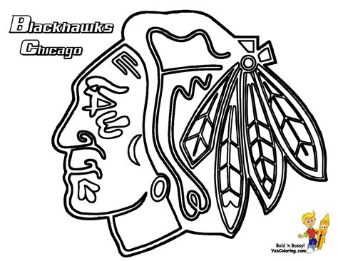 Chicago Blackhawks | Chicago Blackhawks, Nhl Chicago ... - Coloring Home