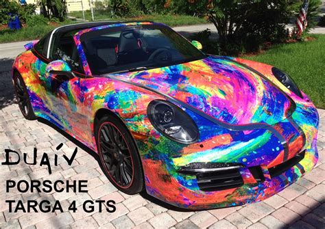 DUAIV Porsche Targa 4 GTS | Custom cars paint, Car paint jobs, Car painting