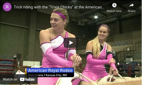 Fox 4 News Kansas City at The American Royal Rodeo - Trixie Chicks