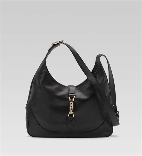 Black Leather Gucci Shoulder Bags | IUCN Water