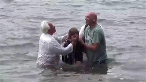 Water Baptism Ceremony 8-22-15 - YouTube