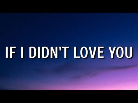 Jason Aldean & Carrie Underwood - If I Didn't Love You (Lyrics) Chords - Chordify