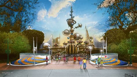 New Concept Art Released for Reimagined Tomorrowland Entrance at Disneyland