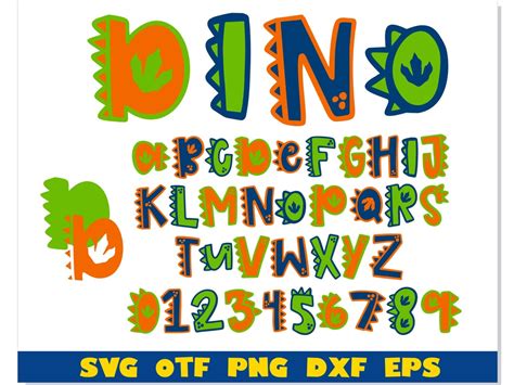 Dinosaur Font SVG Layered, Dinosaur Font Png, Dinosaur Font Svg, Dinosaur Letters Svg, Baby Font ...