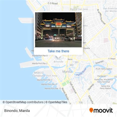 How to get to Binondo in Manila by bus or train?