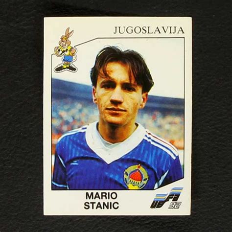 Euro 92 Nr. 086 Panini Sticker Mario Stanic- Sticker-Worldwide