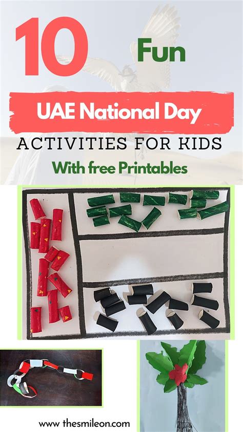 10 Fun UAE National Flag Day Ideas for Kids with Free Printables | Uae national day, Crafts for ...