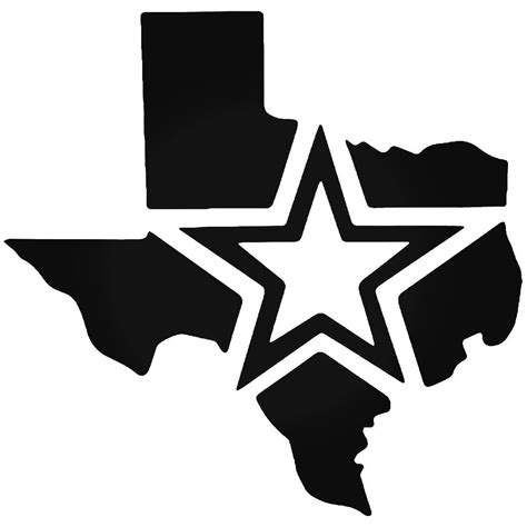 Texas Decal SVG