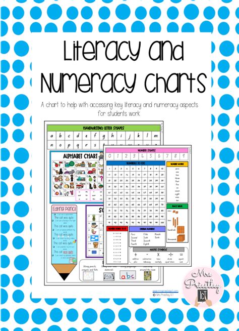 Literacy and Numeracy Charts