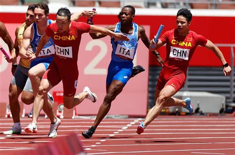 China's women's and men's 4X100m relay squads secure final berth at Tokyo Olympics - SHINE News