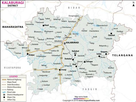 Gulbarga District Map