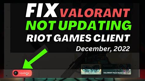 Riot Games Client Update Valorant not Working on PC - (2023) - YouTube