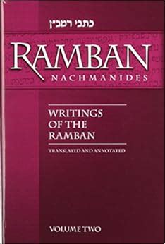 Writings of the Ramban/Nachmanides:Translated and Annotated (2 Volume Set): Charles B. Chavel ...