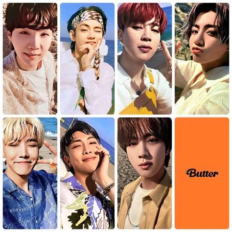 BTS Butter Peaches Album Photocards - Etsy Australia