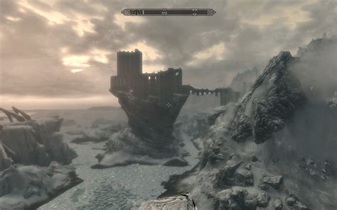 The College of Winterhold looks very precarious : r/skyrim