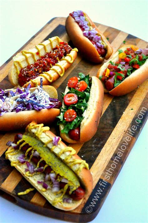 Hot dog bar ideas!!! Toppings for bbq hot dogs | Hot dog recipes, Gourmet hot dogs, Hot dog toppings