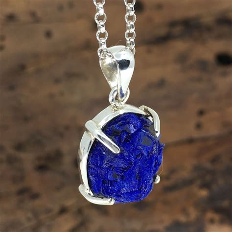 Azurite Pendant - High Qualtiy Handcrafted Crystal Jewellery ...