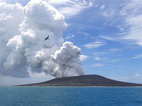 New island created by underwater volcanic eruption in Tonga may soon disappear | The Independent