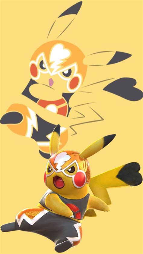 Pikachu Libre wallpaper | Fotos de pokemon, Pikachu, Pokemon