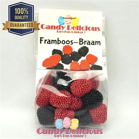 Frambozen Bramen 100gr | Candy Delicious