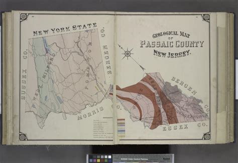 Free Images - geological map passaic county