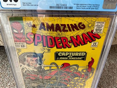 Amazing Spider-Man #25 (1965) CGC Graded 5.0! 1st Mary Jane! Spider ...